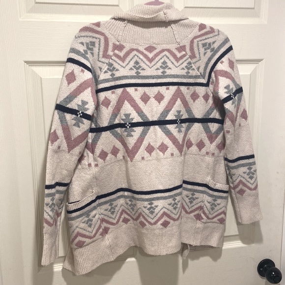 Cardigan with pattern - Picture 2 of 2